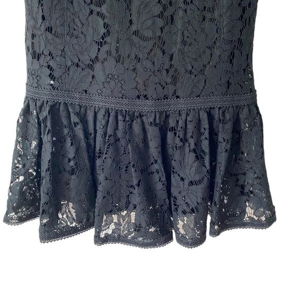 Rachel Parcell Black Lace Cap Sleeve Sheath Midi Dress size XS NWTs - Picture 5 of 10